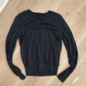 COS Dark Grey Crewneck Sweater